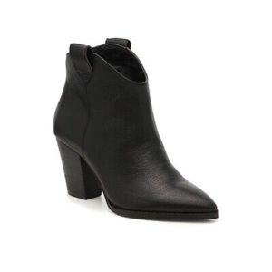 Lucky Brand Amarys Point Toe Western Leather boot